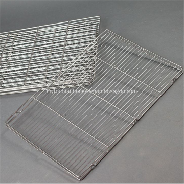 Picnic Stainless Steel Barbecue BBQ Grill Wire Mesh